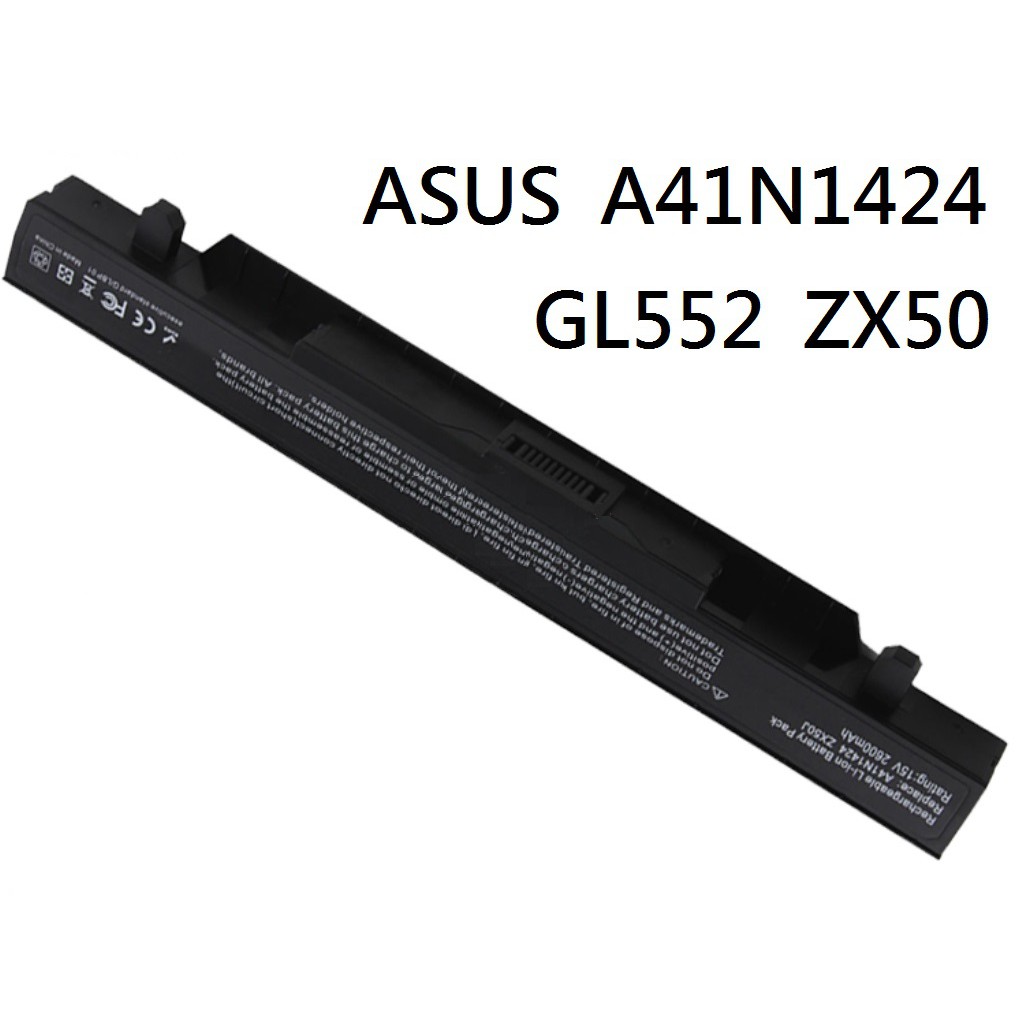 科諾-保6月附發票全新A41N1424電池適用華碩 ASUS GL552VW VX FZ50VW ZX50#C134