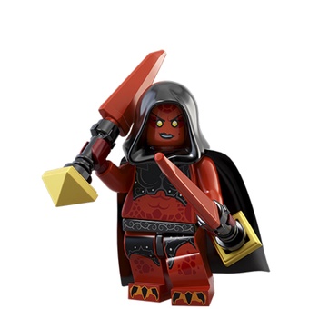 【小荳樂高】LEGO NEXO 未來騎士 Lavaria - Cape (70323原裝人偶) nex047 附手持物