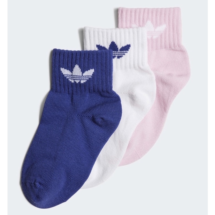 Linda❤️代購現貨Adidas 童襪小童中童男女款短襪襪子運動襪GN3233藍HC9596 | 蝦皮購物