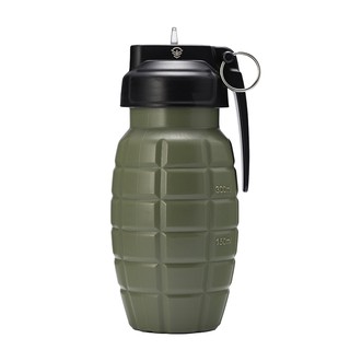 RETRO MOTIF 軍綠手榴彈造型運動水壺 Grenade Water Bottle