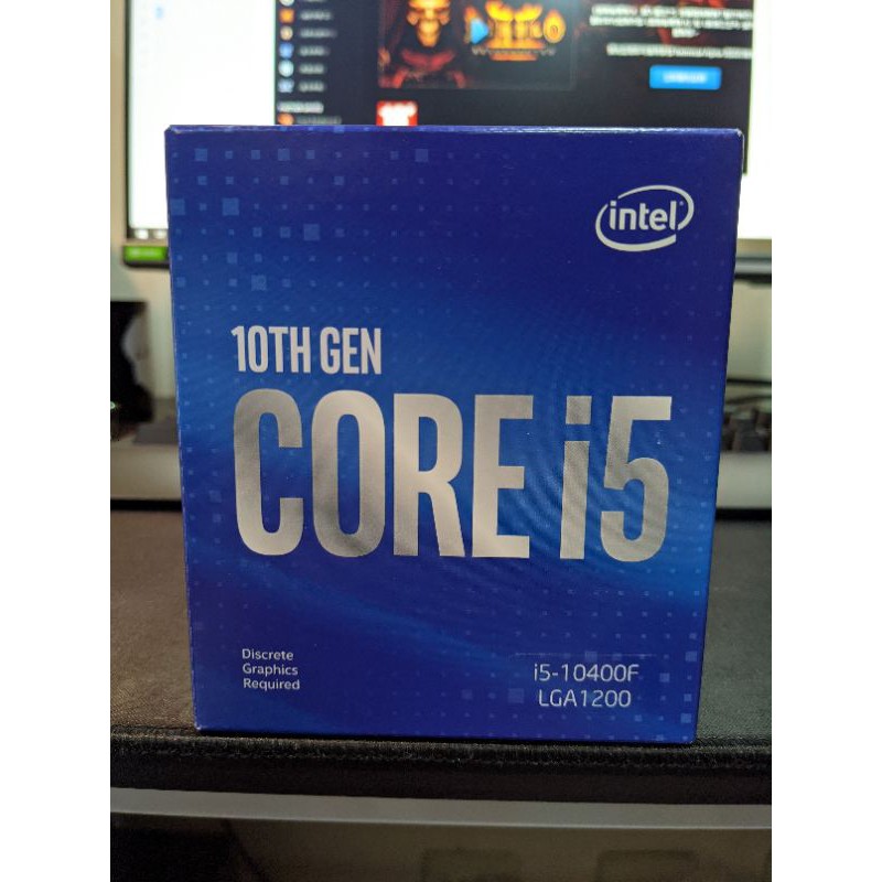 【Intel 英特爾】10代 Core i5-10400F (2.90 GHz)