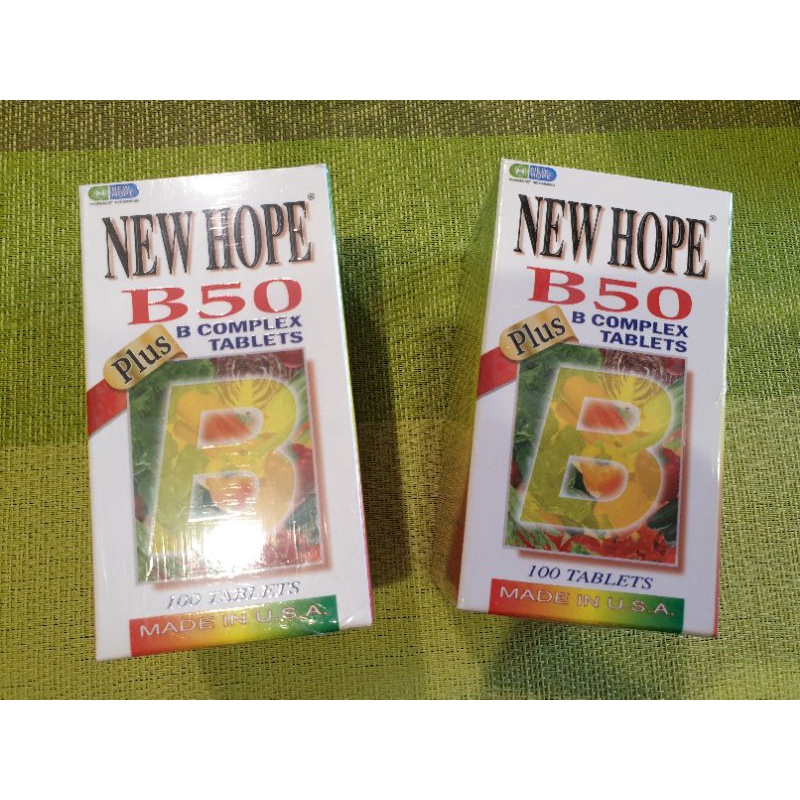 免運 NEW HOPE B50新希望複合維生素B群