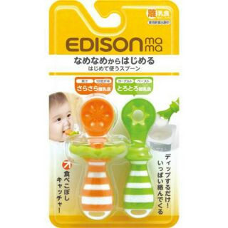 (現貨)日本Edison mama嬰兒副食品湯匙 學習湯匙