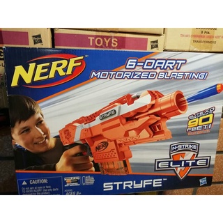 孩之寶 正版 NERF 殲滅者自動衝鋒槍 新款 橘 (玩很大)