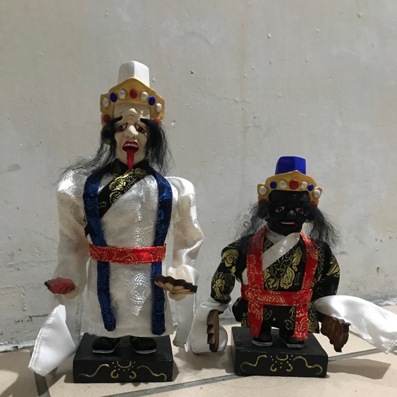 七爺 八爺 大二爺 謝將軍 范將軍 小神像 城隍爺 媽祖 天上聖母 財神爺 仿真Q版 神明公仔