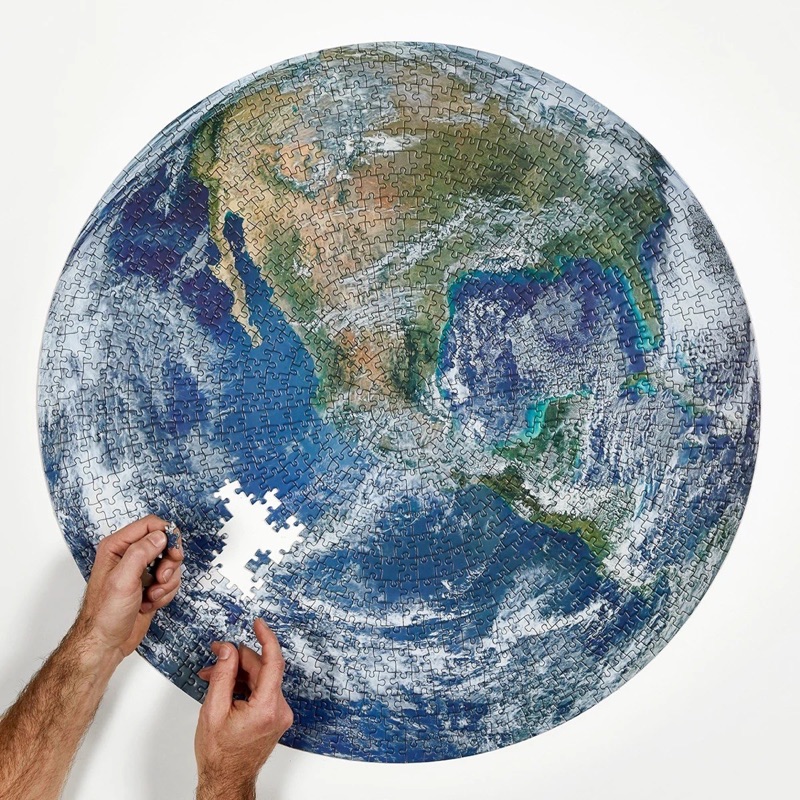 現貨 免運 加拿大 代購拼圖 Nasa 50週年限定版拼圖 正版 地球 地圖 蝦皮購物