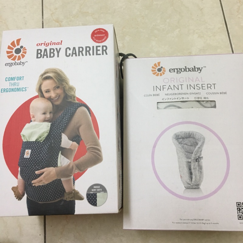 暫售 Ergobaby costco原創款背巾 送新生兒坐墊