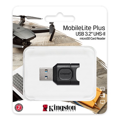 KINGSTON金士頓【MLPM】USB3.2 讀卡機 Reader 支援micro SD SDHC SDXC
