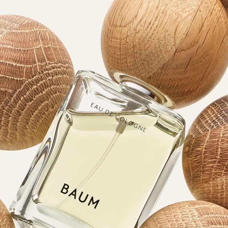 今季も再入荷 BAUM バウム ウッドランドウィンズ ガラス製アトマイザー 香水 1.5ml