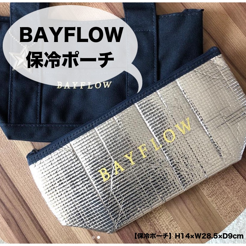 最後現貨 日本限定 BAYFLOW 拉鍊 手拿包 收納袋 保溫袋 保冷袋 便當袋 便當包 書籍 雜誌 附錄包