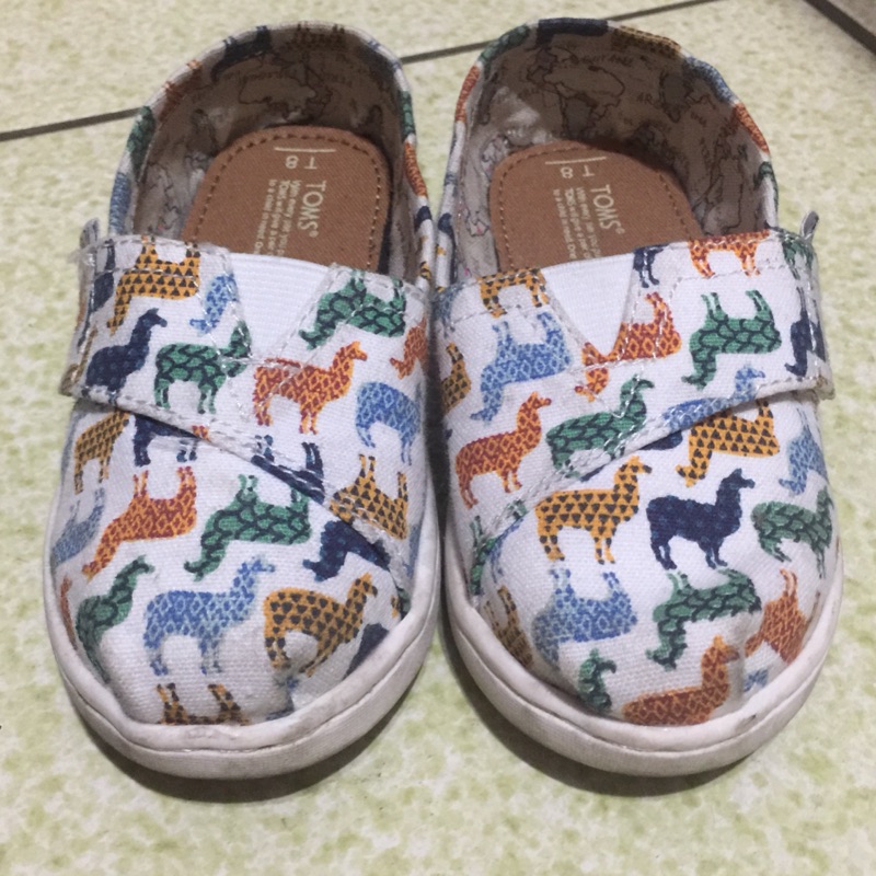 TOMS 二手 童鞋