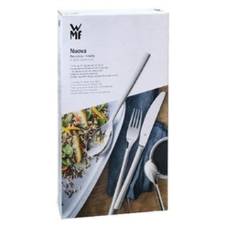 德國 WMF Nuova 盒損 不鏽鋼 餐具 4件組 牛排刀 牛排叉 湯匙 咖啡匙