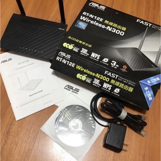 ASUS 華碩 RT-N12E 11n 無線寬頻分享器