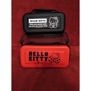 Hello Kitty手提硬殼包 Switch遊戲機保護收納包 硬殼包 KT 收納包 kitty 防摔手提硬殼包 硬殼包