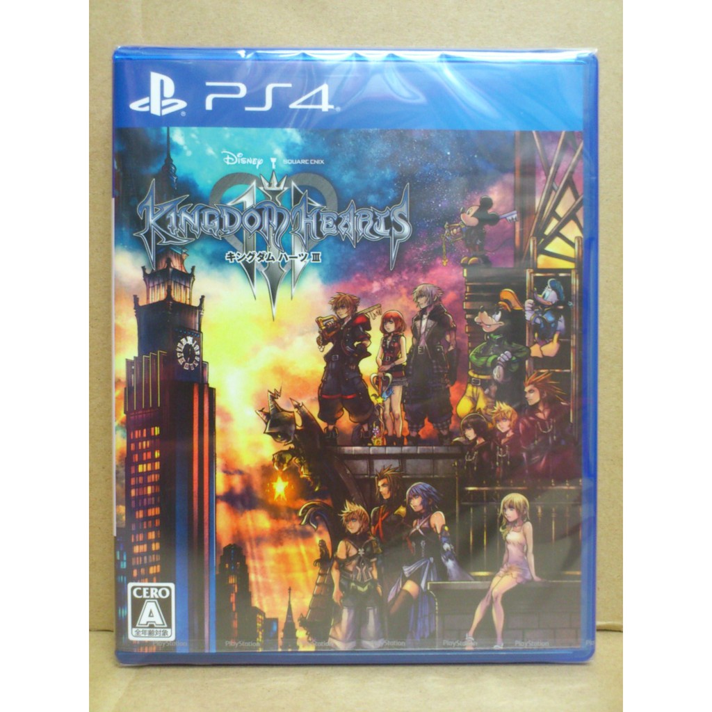 Ps4 王國之心3 亞馬遜 純日版 附下載序號 用簡訊傳送 蝦皮購物