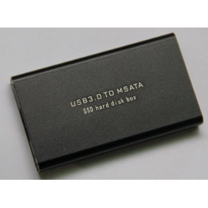 AKE USB 3.0 mSATA UASP SSD 硬碟 外接盒