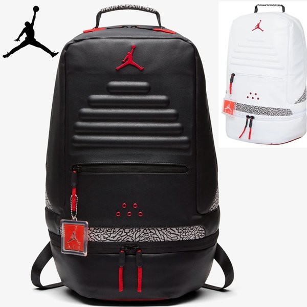 03】Jordan Retro 3 Backpack 後背包爆裂紋 