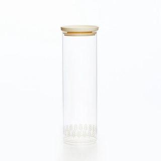 【TZULAi】玻璃密封罐1900ML 白稻穗