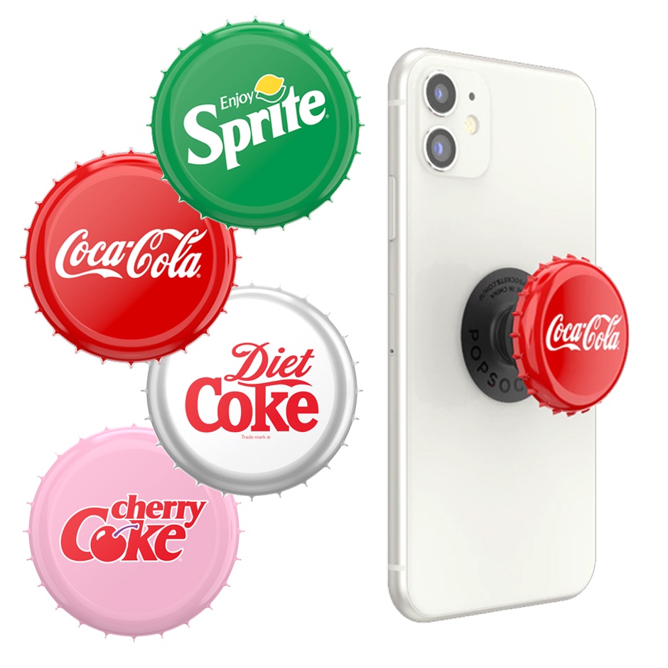 PopSockets泡泡騷 二代 Coca Cola 3D Bottle Cap 復古 可替換泡泡帽 追劇神器 抖音