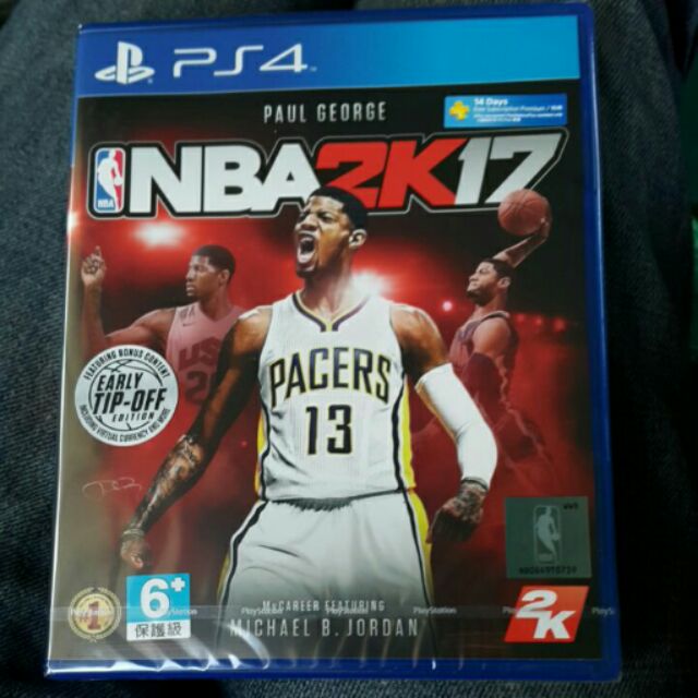(全新現貨)PS4 NBA 2K17 中文版
