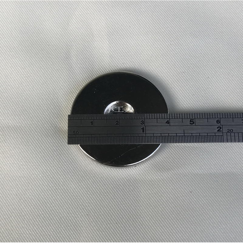 【小工人】圓型超強磁鐵 釹鐵硼 強力磁鐵 圓型40mm*5mm帶孔磁鐵*6mm