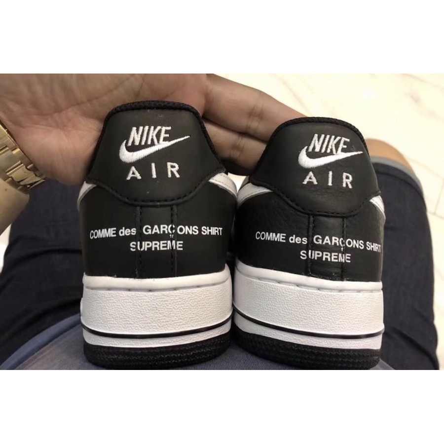 supreme x comme des garcons x nike air force 1 low