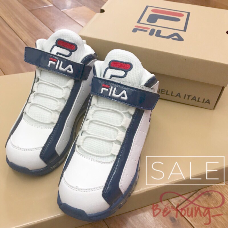 FILA Kids白色高筒運動童鞋 / 尺寸20cm / 正貨 / 全新商品