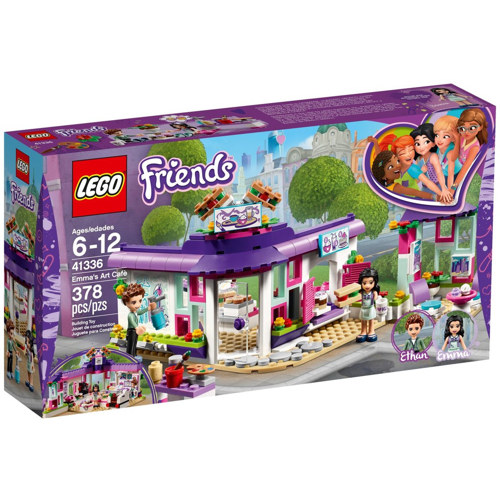 【台中翔智積木】LEGO 樂高 Friends 系列 41336 艾瑪的藝術咖啡廳