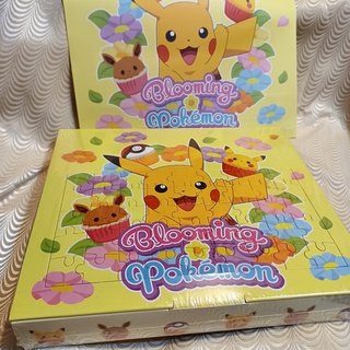 《現貨》Q豆手創坊★Pokemon 精靈寶可夢~拼圖法蘭酥禮盒 拼圖盒 皮卡丘 附禮盒紙袋 正版授權 伴手禮盒