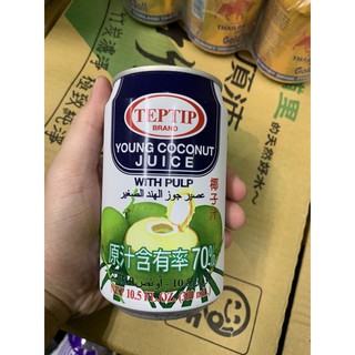 171 泰國椰子汁果汁含量達70 唷 椰子水teptip 內含果肉椰子水椰果肉水果羅旺子酸子鮮蛤殼草汁 蝦皮購物