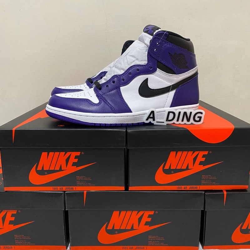 nike air jordan 1 retro high purple