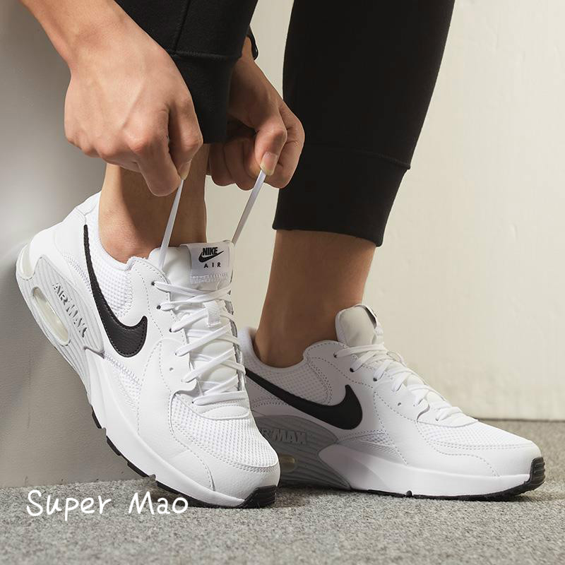 Super Mao~❤NIKE AIR MAX EXCEE 休閒鞋運動鞋氣墊白黑| 蝦皮購物