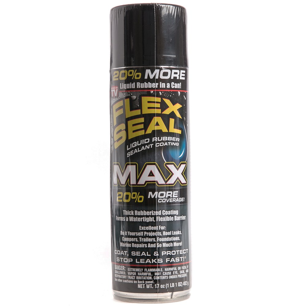 Flex Seal飛速防水填縫噴劑-重量罐482ml(黑色)