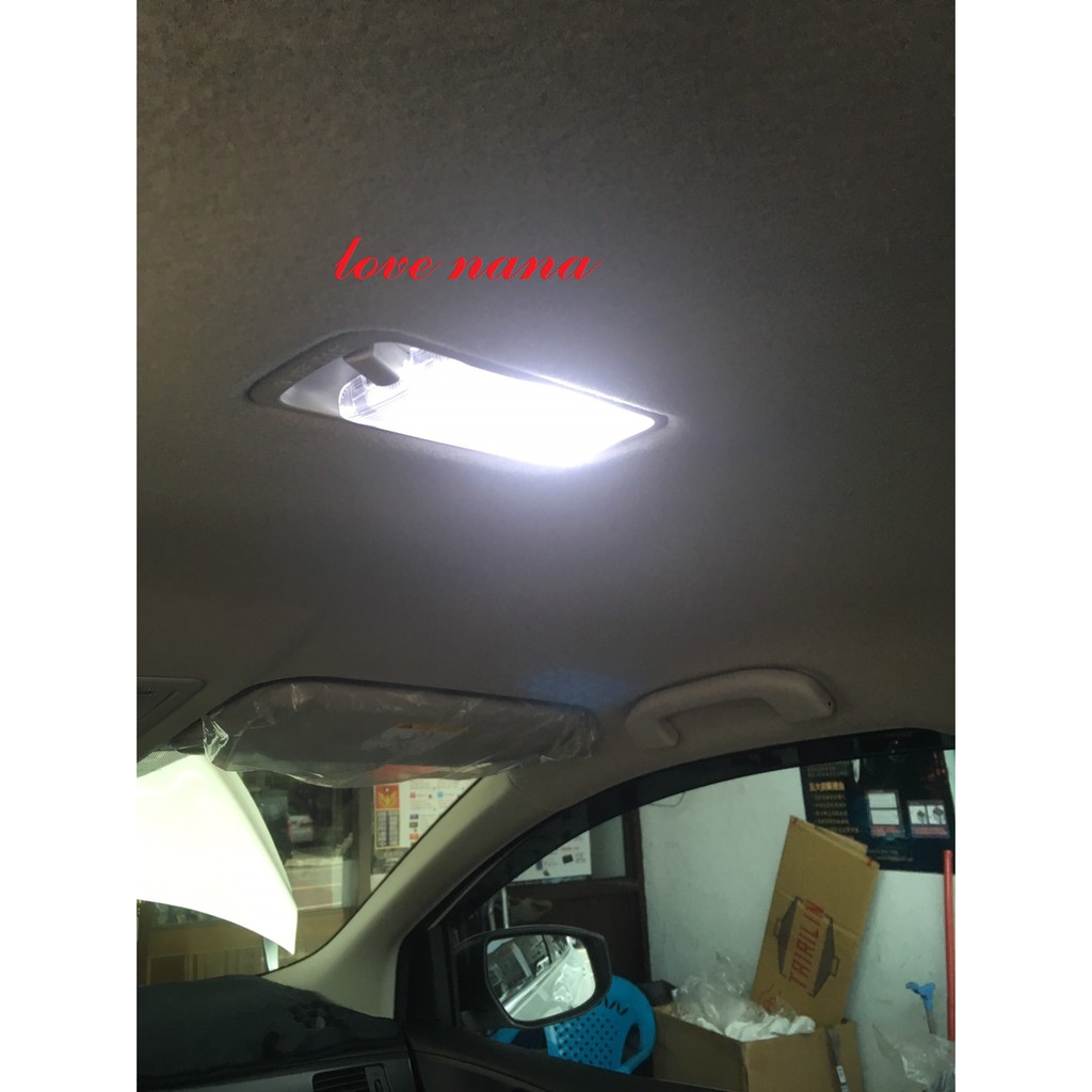 娜娜汽車 日產all New Livina 專用車內室內燈led燈泡24晶 1卡台灣製造保固一年 蝦皮購物