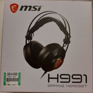微星 MSI 電競耳麥 耳機 H991