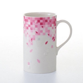 真藏館] Starbucks 星巴克 2014 日本限定 櫻花馬克杯(390ml)--白
