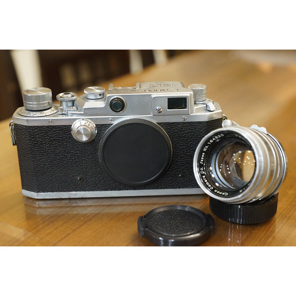 經典一機一鏡 CANON IIF2 RF旁軸相機 L39/LTM 50mm F1.8-2 類 Leica