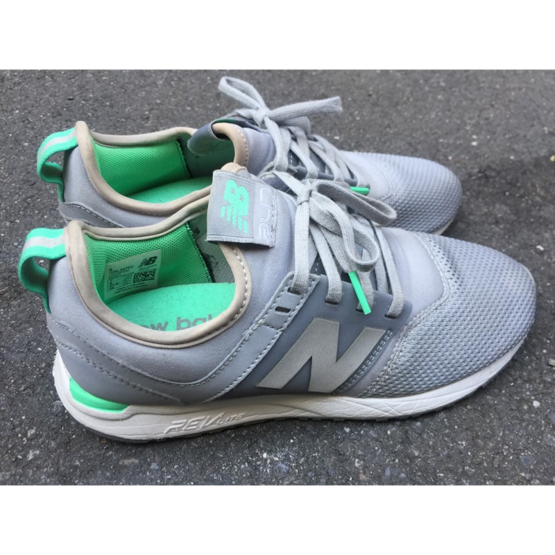 【A-KAY0】NEW BALANCE 女鞋 247【WRL247FC】REVLITE 灰綠白