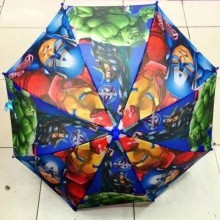 復仇者聯盟2超級英雄鋼鐵俠美國隊長卡通雨兒童小學生折疊傘 三款隨機出貨　