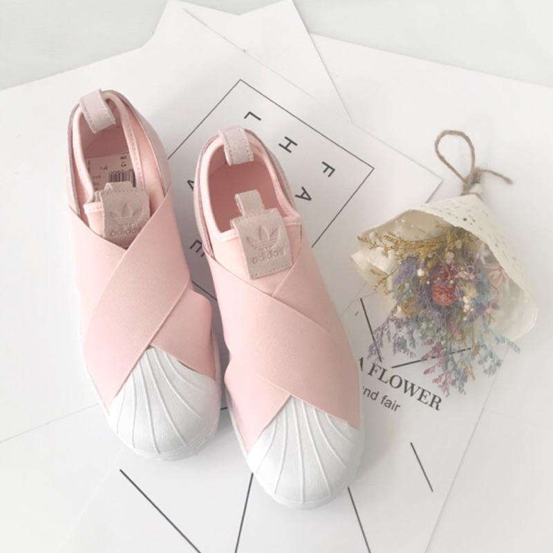 🎉實拍🎉（現貨23）韓國代購正品adidas粉色繃帶鞋