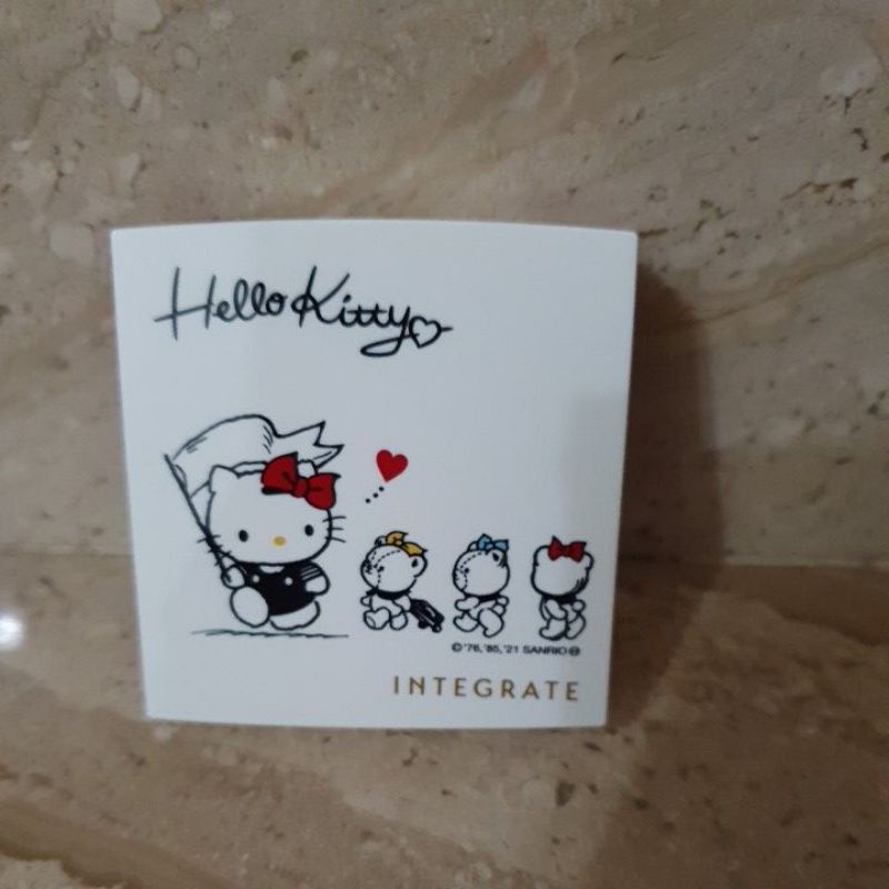 Hello Kitty ＆  INTEGRATE  聯名粉盒 限定粉餅盒