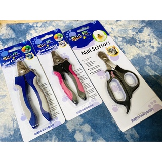 HELLO PET Nail Clipper/Scissors 犬貓專用 專業防滑 不銹鋼指甲剪 翹嘴彎指甲剪