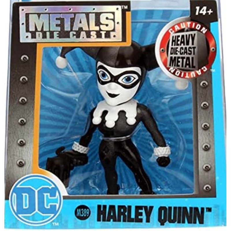 DC METALS DIE CAST 小丑女Harley Quinn 盒玩 公仔 M389