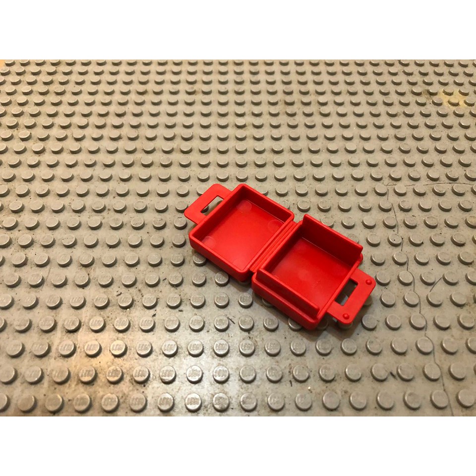 【點點小豆】lego 樂高積木 DUPLO 得寶 零件 人偶 配件 紅色皮箱 一個  如圖！
