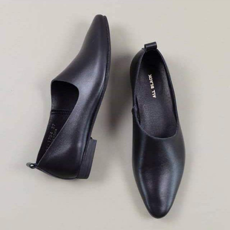 二手鞋all Black 尖頭平底鞋eur36 詳情請看敘述 蝦皮購物