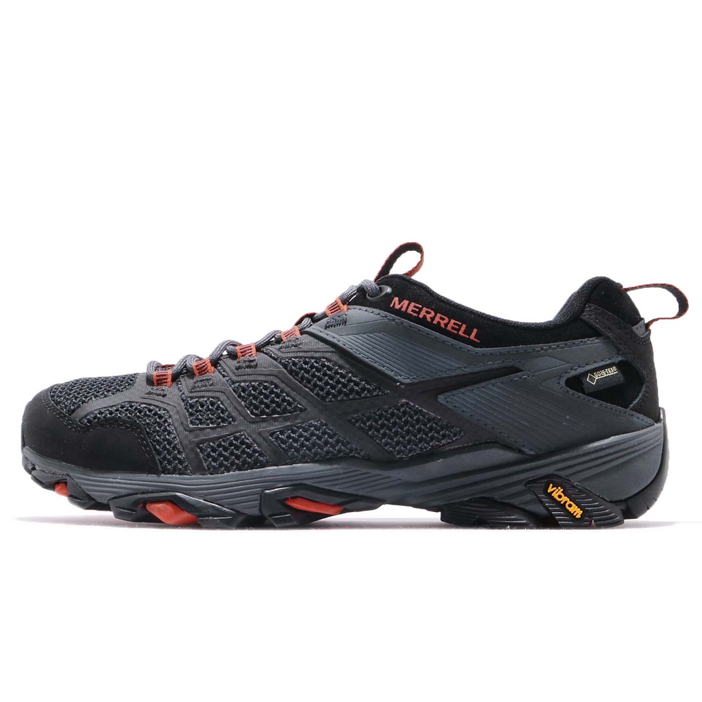 Merrell 戶外鞋 Moab FST 2 GTX 紫 紅 男鞋 Gore-Tex 防水【ACS】 ML77443