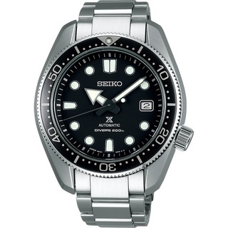 ∣聊聊可議∣SEIKO 精工PROSPEX 200米潛水機械錶-黑x銀/44mm 6R15-04G0D/SPB077J1