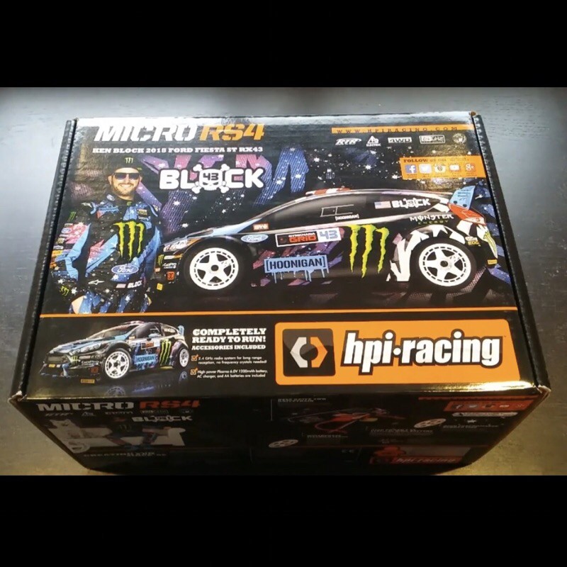 全新現貨絕版正品hpi Racing Micro Rs4 Ken Block Ford Fiesta St 1 18 蝦皮購物