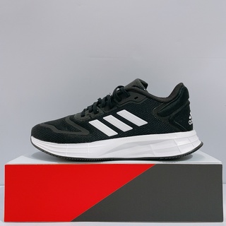 ADIDAS DURAMO 10 女生 黑白色 透氣 舒適 運動 慢跑鞋 GX0709