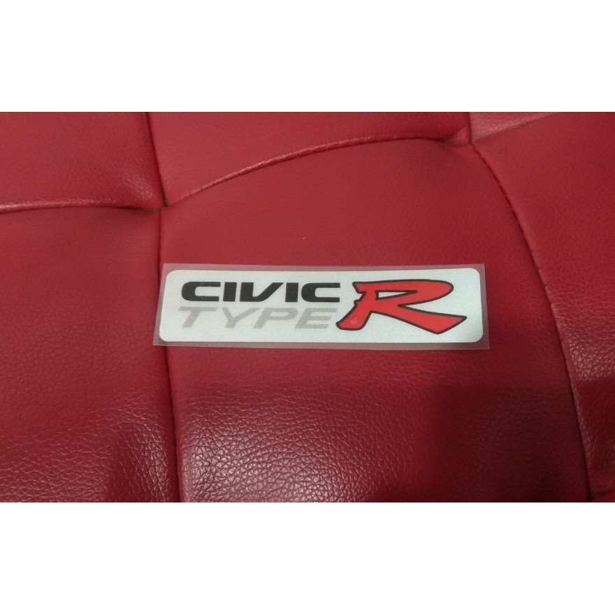 Honda Civic Type R 反光貼紙改裝jdm 日規ek9 K8 海拉風本田六代喜美尾門貼車聚 蝦皮購物